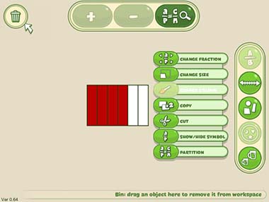 Intuitive Interaction Interfaces - Menu of tools